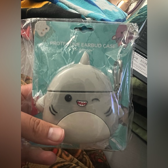 Squishmallows Other - Shark Squishmallows Airpod case